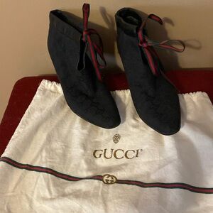 Gucci, Black shoe boot vintage